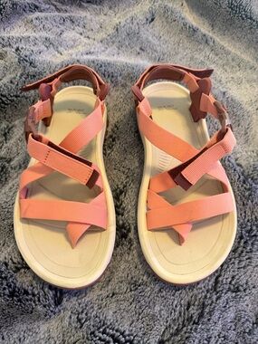 Teva Pink Strappy Sport Sandals